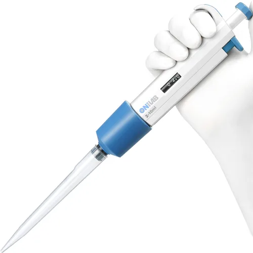 Vista 16 de ONiLAB Micropipeta de laboratorio, pipetas de canal único de volumen ajustable, 0.1-2.5ul