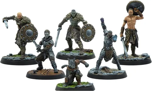 Vista 2 de The Elder Scrolls: Call to Arms - Juego de núcleos de bandido - 6 figuras de resina sin pintar