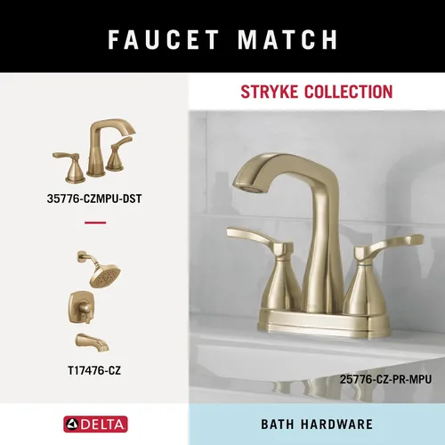 Vista 7 de Delta Gancho doble para toallas para baño o cocina Bronce champán Accesorios Stryke