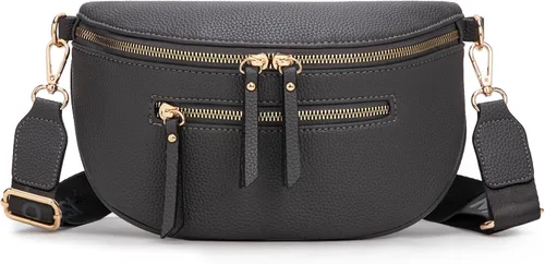 Vista 9 de Bolsos tipo bandolera Montana West para mujer Bolso de cintura con bandolera ajustable