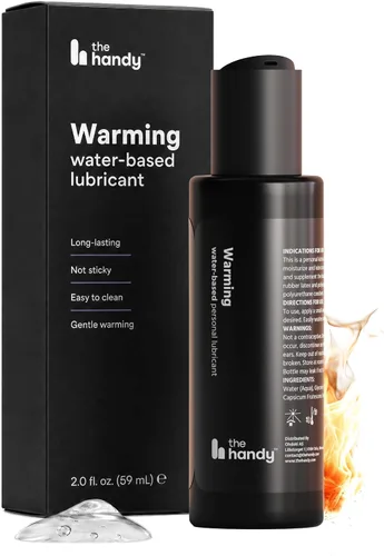 Vista 9 de The Handy Original Lube Water-Based Personal Lubricant Toy-Safe 4 fl oz