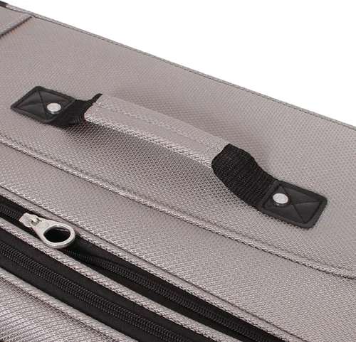 Vista 180 de SwissGear - Equipaje suave expandible Sion con ruedas, Negro