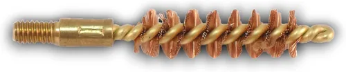 Vista 9 de Pro-Shot Pistol Bore Brushes: Pistol-Length Bronze Bristle, Brass Core Benchrest Brushes – Caliber-Specific Fit, American Standard Threads, Made in