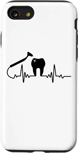 Vista 18 de Odontología divertido dentista I Drill Molar diente higienista dental caso para iPhone 17