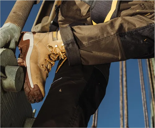 Vista 2 de Caterpillar Invader - Botas de trabajo con puntera de acero para hombre