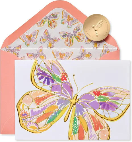 Vista 7 de Tarjetas en blanco Papyrus con sobres, Frenchie (12 unidades)