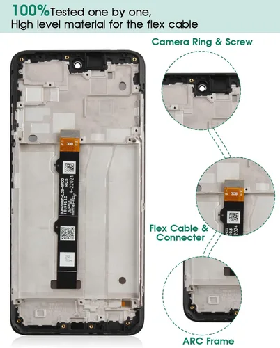 Vista 6 de Reemplazo de pantalla para Moto G 5G 2022 para Moto G 5G 2022 Pantalla LCD para XT2213 XT2213-3 Pantalla táctil Digitalizador Asamblea Piezas