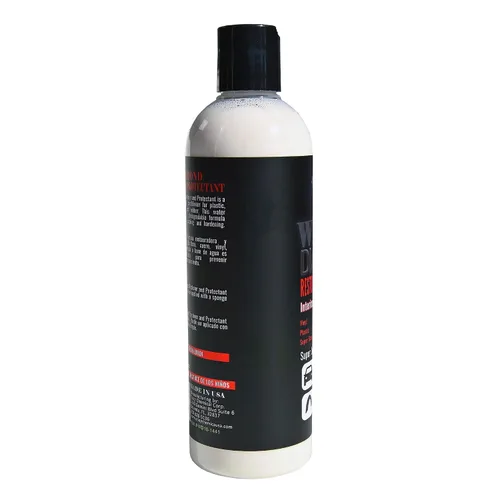 Vista 2 de TIRE Dressing - Restaurador y protector concentrado de diamante blanco, 16 onzas líquidas, vinilo, plástico, neumático, goma, protección UV, súper