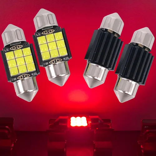 Vista 23 de SOCAL-LED - Bombilla LED de 0.157 x 1.220 in de Canbus Super Bright 3030 Chipset para interior de coche, luz de cúpula DE3175, luz de mapa, azul