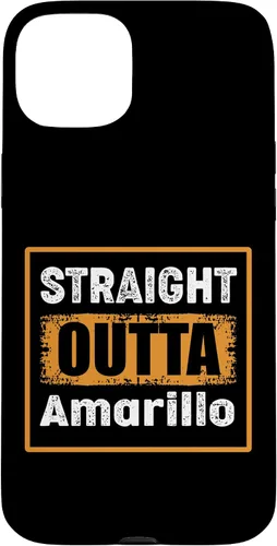 Vista 9 de Straight Outta Amarillo Texas USA Retro Distressed Vintage Case for iPhone 17