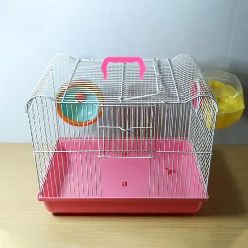Vista 3 de Zerodeko 10 manijas de jaula para mascotas, accesorios de piezas de repuesto para jaulas para mascotas, fácil instalación, cómodo de sostener, mango