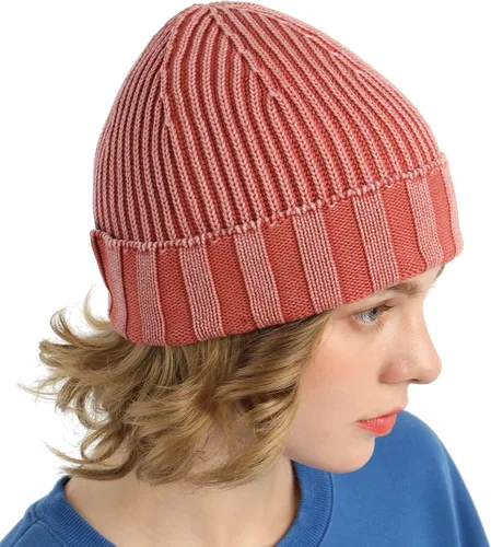Vista 4 de WAVEIST Gorro 100% algodón para hombres y mujeres, gorro cálido y suave, unisex, adecuado para deportes de ocio de invierno, talla única