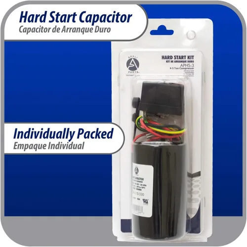 Vista 9 de Appli Parts APHS-3 Kit de arranque duro de 4 a 5 toneladas 208-265 V, 1 Ph para aire acondicionado incluye condensador 270-324mfd 330V y potencial