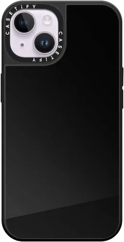 Vista 66 de CASETiFY Funda de espejo para iPhone Air [Reflejante/Compatible con Magsafe / Protección contra caídas de 4.9 pies de grado militar 1X] - Negro