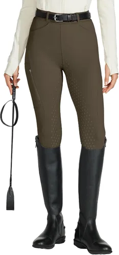 Vista 11 de Willit - Pantalones de equitación para mujer con asiento completo, mallas ecuestres de silicona, pantalones de equitación para montar a caballo