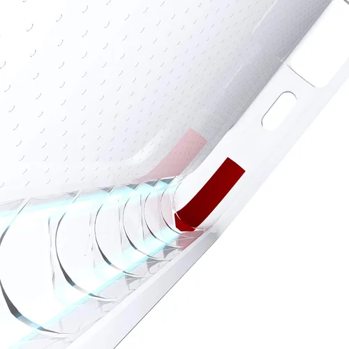 Vista 7 de Ghostek Covert 3 - Funda protectora transparente para iPhone 11 Pro de Apple, ultradelgada, de silicona, con protección resistente a prueba
