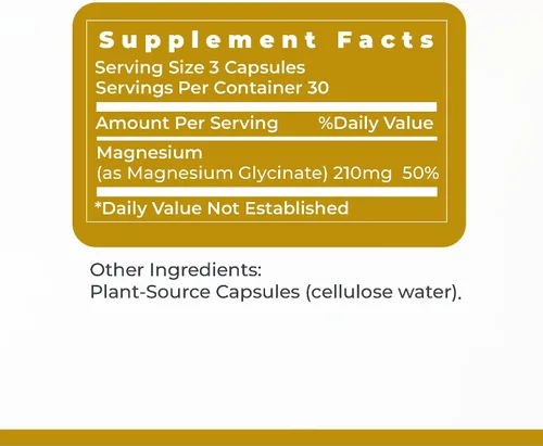 Vista 6 de Premier Research Labs Suplemento de glicinato de magnesio, magnesio puro, alta absorción, apoya la calidad del sueño, quelado, vegano, probado por