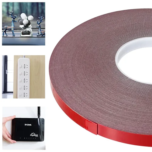 Vista 8 de Storystore - Cinta adhesiva de doble cara, 0.39 pulgadas x 108 pies Cinta de espuma impermeable resistente para tiras de luces LED, decoración