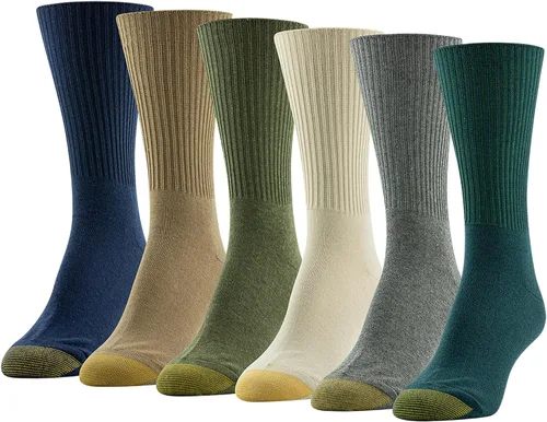 Vista 79 de GOLDTOE Calcetines clásicos para mujer, multipares
