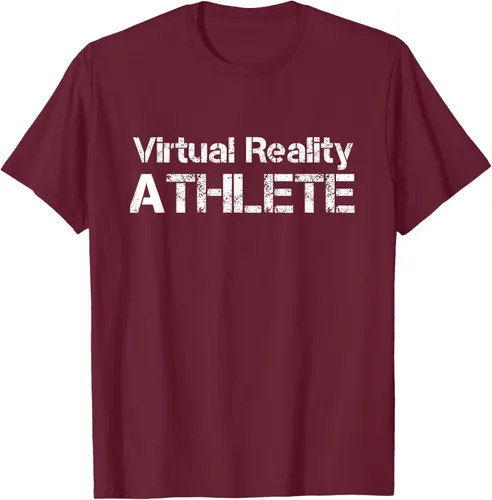 Vista 12 de Virtual Reality ATHLETE for VR Gamers Camiseta, Negro, S