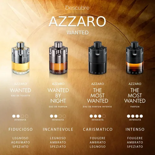 Vista 6 de Azzaro Wanted By Night Eau de Parfum - Colonia para hombre - Fragancia amaderada, oriental y picante