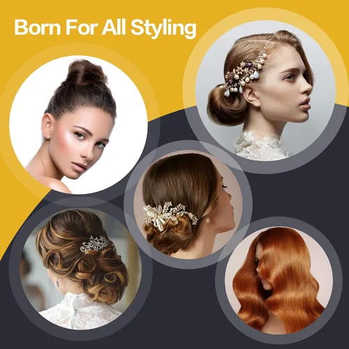 Vista 6 de 4 peines de cola de rata, peines de cola de rata, peine de dientes finos con púa de metal para cabello rizado, peines desenredantes para mujeres