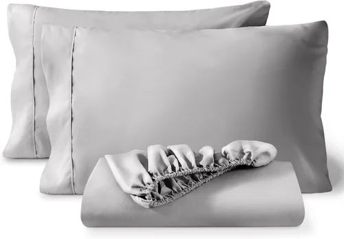Vista 20 de Bare Home Juego de Sábana Bajera + Fundas de Almohada - Microfibra Ultra-Suave de Lujo 1800 - Doble Cepillado - Bolsillos Profundos - Ajuste Fácil