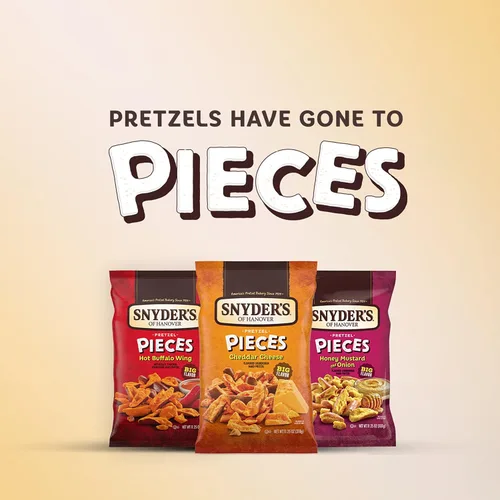 Vista 7 de Snyder's of Hanover Pretzel Pieces, ala de búfalo caliente, 11.25 onzas (paquete de 12)