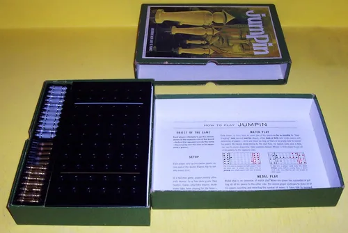 Vista 2 de Juego de estantería Vintage 3M Jumpin - El juego de peones 1964
