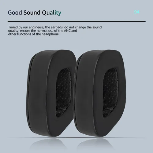 Vista 6 de Frozen - Almohadillas de repuesto para auriculares Corsair Void Pro inalámbricos/con cable, compatibles con auriculares Corsair Void Elite