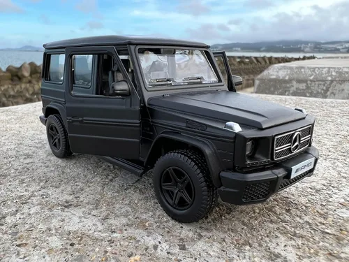 Vista 7 de TOKAXI 1/36 Escala Mercedes Benz AMG G63 Modelos de Coches de Diecast, Vehículos de Tracción hacia atrás G Wagon, Coches de Juguete, Regalos