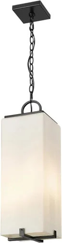 Vista 4 de Z-Lite 593CHB-BK Sana - Lámpara de techo para exteriores, 3 luces, 180 vatios totales, color negro