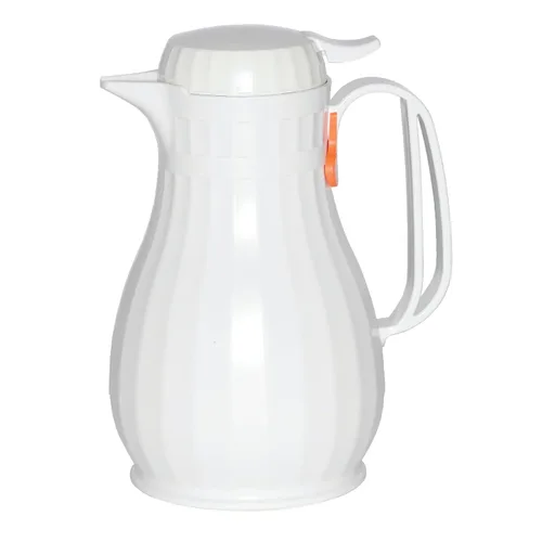 Vista 5 de Service Ideas ECO13WH Eco-Serv Server, sin BPA, jarra aislada con espuma, 44 onzas, blanco ECO13WH en Blanco