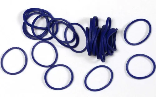 Vista 2 de Rainbow Loom Recarga Twistz Bandz Banda de goma + clips en C, azul marino