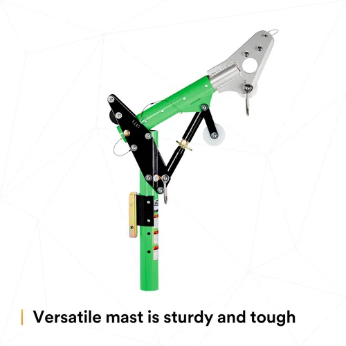 Vista 3 de 3M DBI-SALA Advanced 8518001 Davit Componente, 11-1/2" "-27-1/2" Desplazamiento Ajustable Mástil de Davit Superior Con 33" "- 43" Altura del Punto