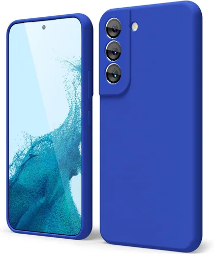 Vista 400 de oakxco Funda para teléfono Samsung Galaxy S8 de silicona líquida, delgada y fina de gel de goma suave TPU cubierta protectora simple llana