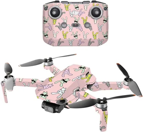 Vista 13 de MightySkins - Compatible con DJI Mini 2 Dron portátil - Black Zebra Funda protectora de vinilo duradera y única Fácil de aplicar, quitar
