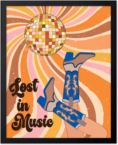 Vista 84 de Poster Master Sun Poster - Retro Rainbow Sun Print - Groovy Abstract Design - Geometric Shapes Design - Modern & Trendy Art - Chic Boho Decor
