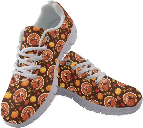 Vista 16 de HUGS IDEA Zapatos deportivos ligeros con patrón de enfermería para mujer Bandera estadounidense