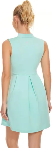 Vista 2 de HARTPOR Women Athletic Dress with Shorts Sleeveless Golf Tennis Dress with Pockets