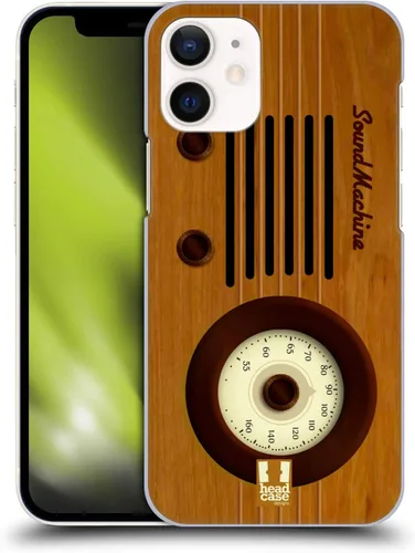 Vista 10 de Head Case Designs Aerojane Vintage Radio Phone Hard Back Case Compatible with Apple iPhone 12 Mini