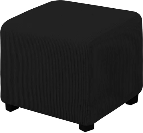 Vista 146 de Easy-Going Funda Elástica para Otomana Taburete de Almacenamiento Plegable Protector de Muebles Funda Rectangular Suave con Parte Inferior Elástica