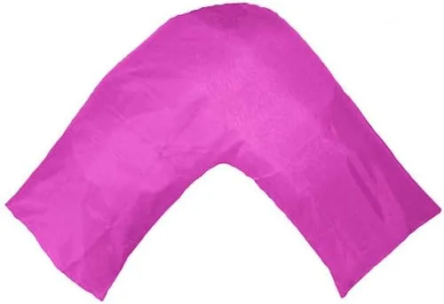 Vista 4 de TAOSON - Funda de almohada corporal de satén sedoso y suave, funda de almohada, protector de almohada, funda de cojín con cremalleras