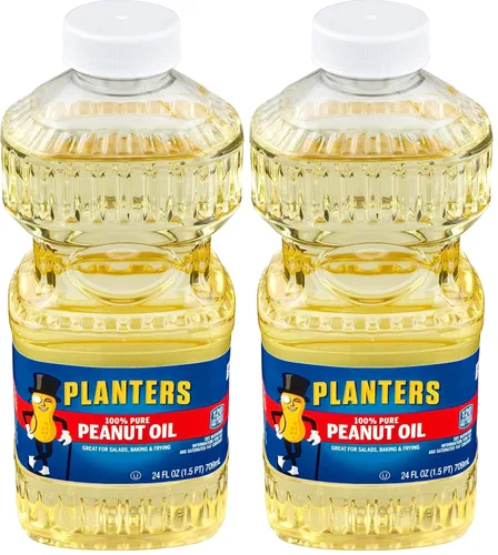 Vista 5 de PLANTERS Aceite de maní para cocinar: aceite de maní ideal para freír y cocinar profundamente, 24 onzas