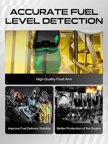 Vista 7 de YHTAUTO - Filtro de bomba de combustible lateral derecho con unidad de envío para Dodge y Chrysler Compatible con 300 2005-2014 y Magnum