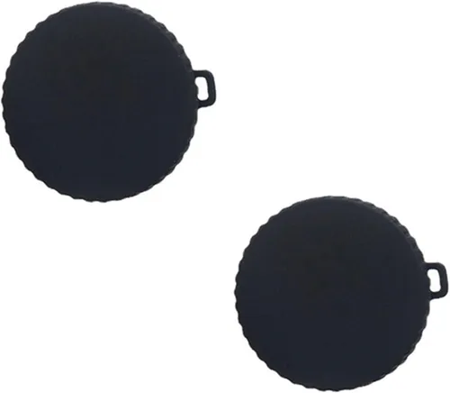 Vista 2 de 2 unids silicona protector lente protector tapa tapa cubierta de tapa para DJI OSMO acción 4/acción 3 deportes cámara accesorios
