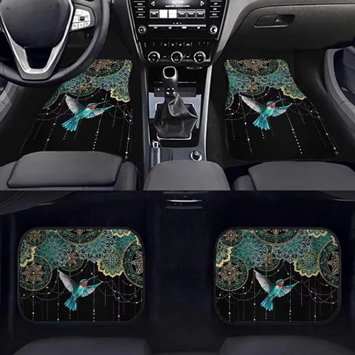 Vista 23 de Tapetes personalizados para piso de automóvil, alfombras personalizadas para piso de automóvil con tu nombre de imagen personalizado, texto, juego