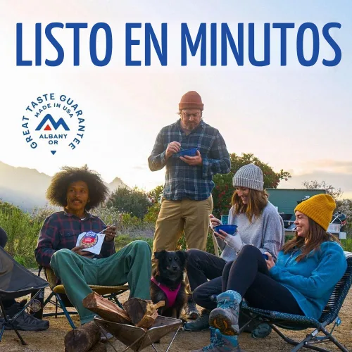 Vista 6 de Mountain House granola con leche y arándanos Comida liofilizada para mochileros y camping Pack de 6