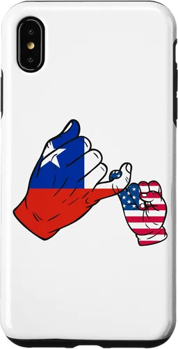 Vista 7 de iPhone 15 Parent and child Chile USA family Case