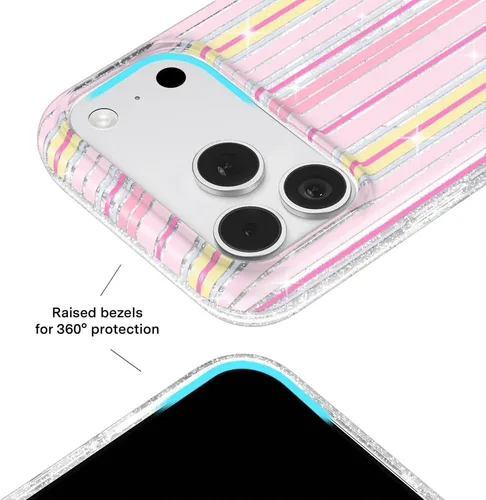 Vista 227 de VELVET CAVIAR Funda para iPhone 15, compatible con MagSafe, probada contra caídas de 10 pies, fundas protectoras de diseño, leopardo color rosa